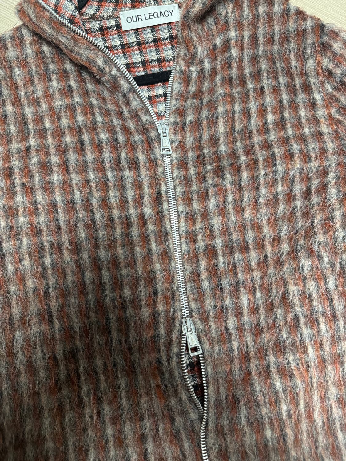 아워레가시 FULL ZIP HOOD BOSTON CHECK 상품이미지3