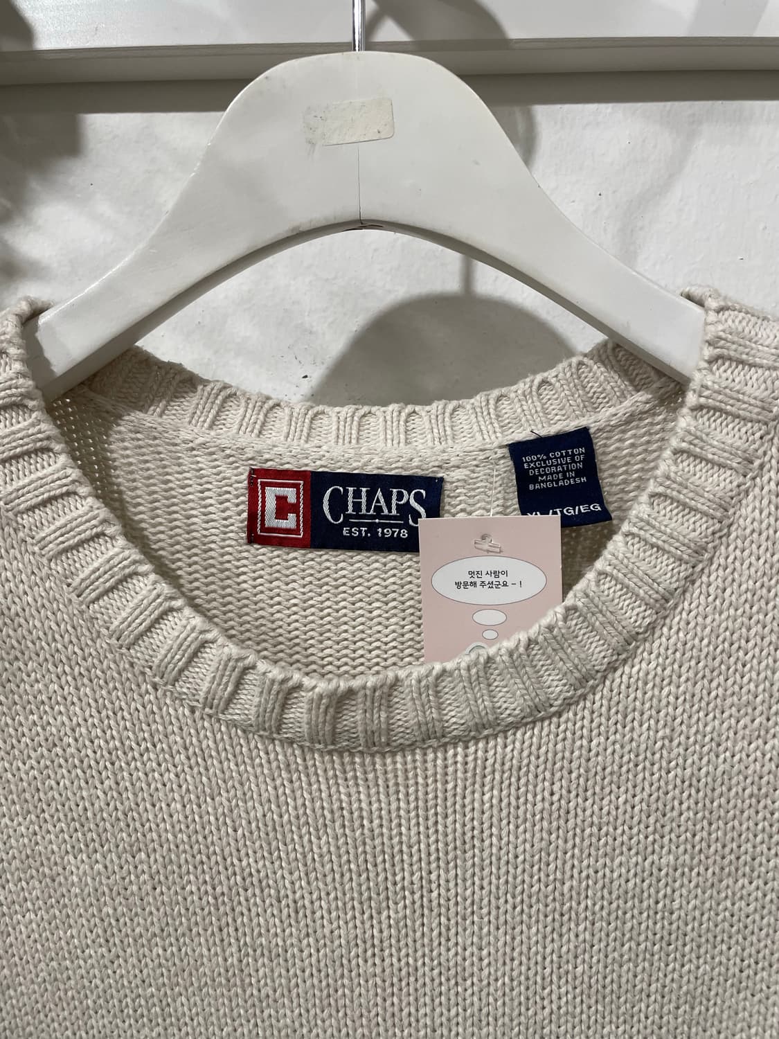 chaps ralph lauren cotton knit 상품이미지10