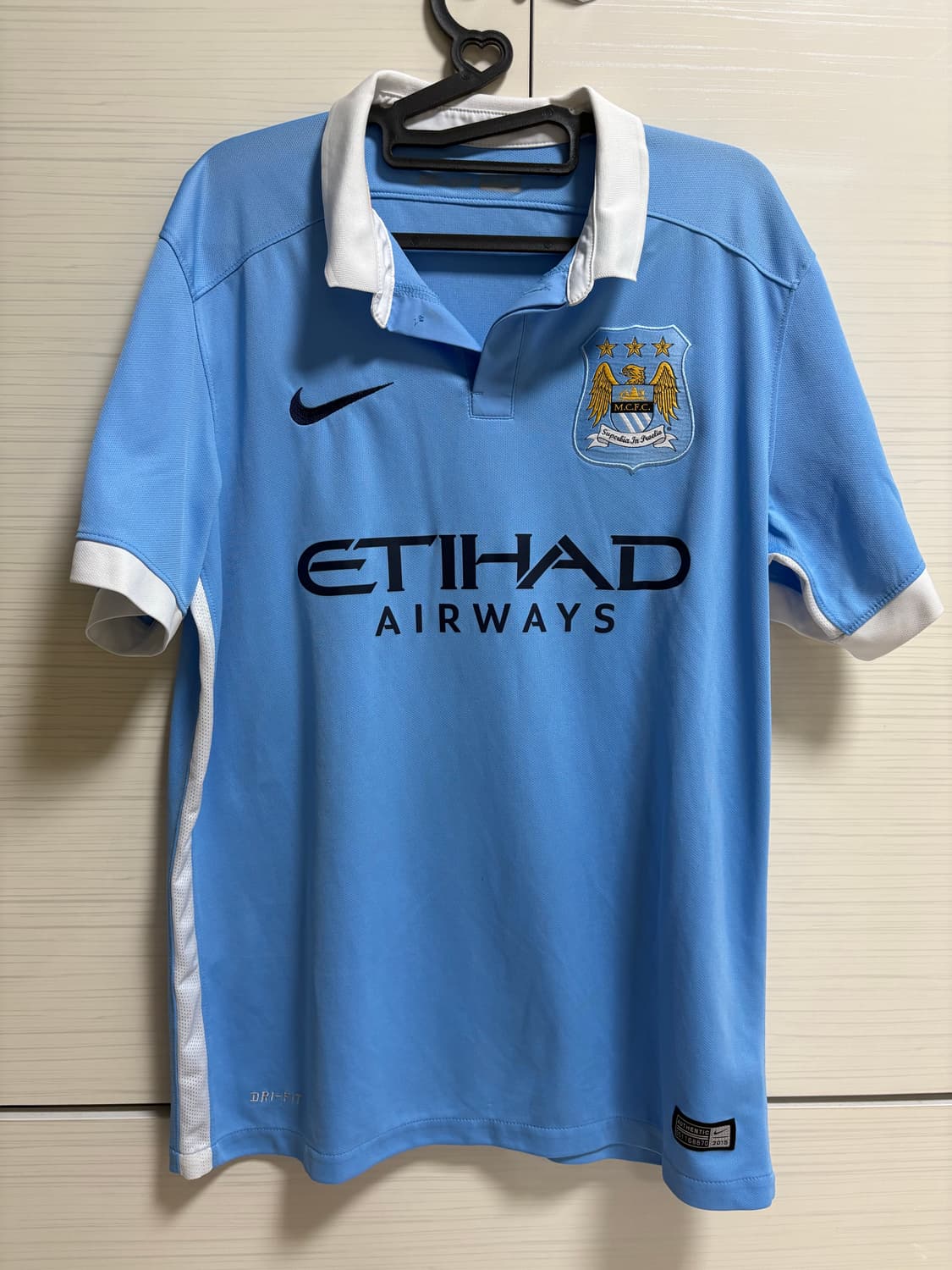 맨체스터시티 맨시티 15/16 유니폼 노마킹 해외 M 상품이미지1