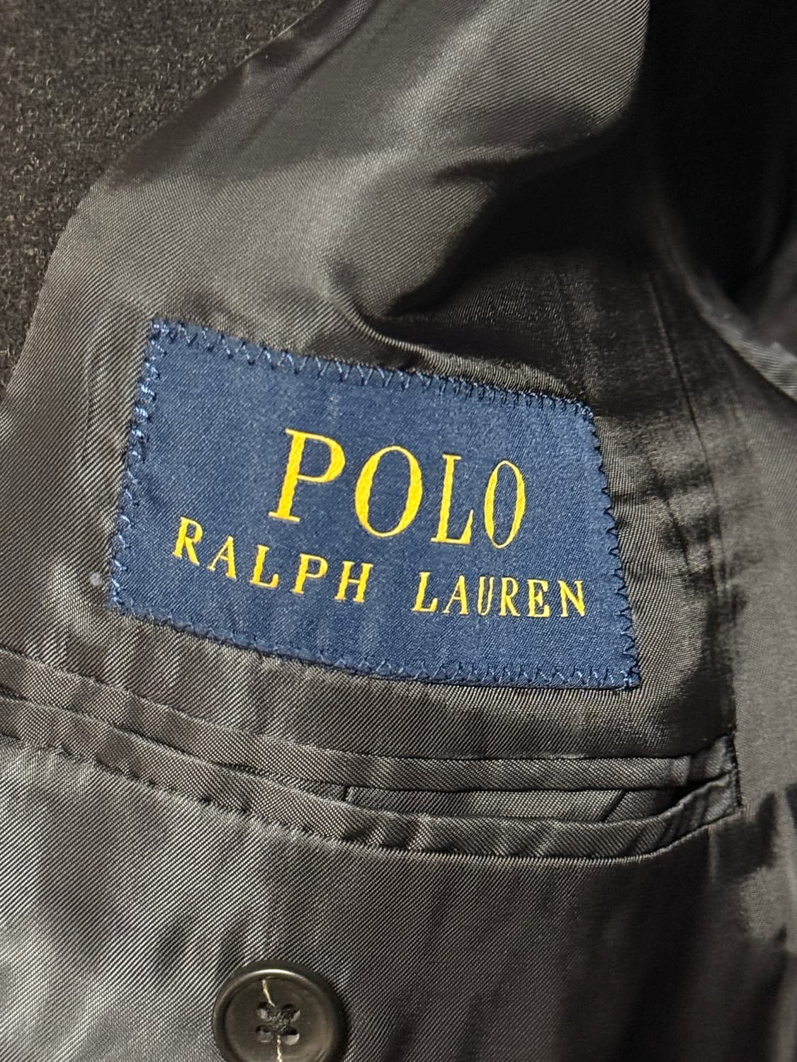 폴로 랄프로렌 체스터필드 싱글코트 XL 상품이미지4