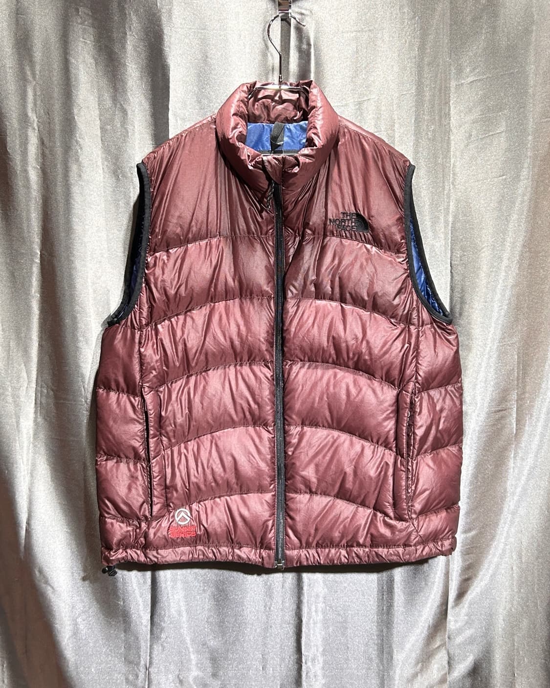 M 노스페이스 써밋 드라이로프트 버건디 패딩 베스트 상품이미지2