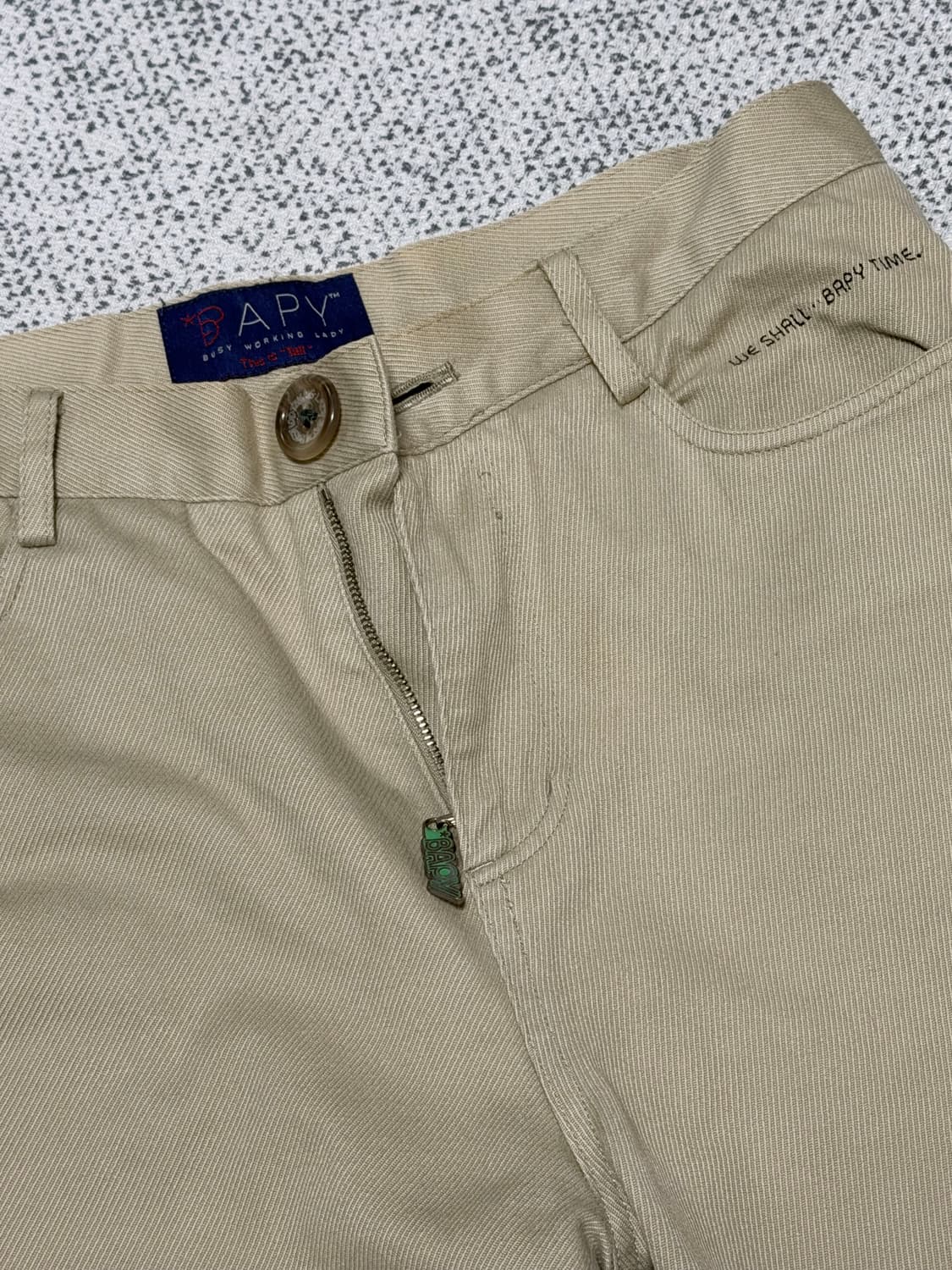 Bape 여성 세컨라인 Bapy 디테일 예쁜 워크팬츠 상품이미지2