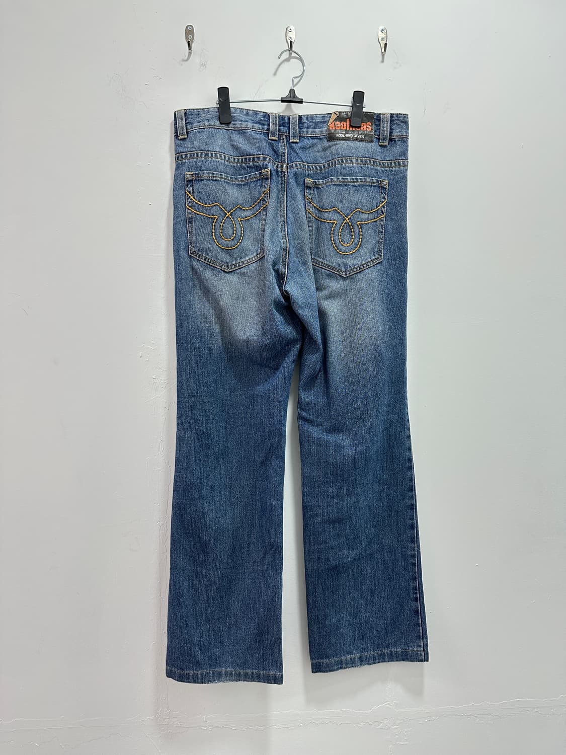 Vintage pocket embroidery jeans 상품이미지4