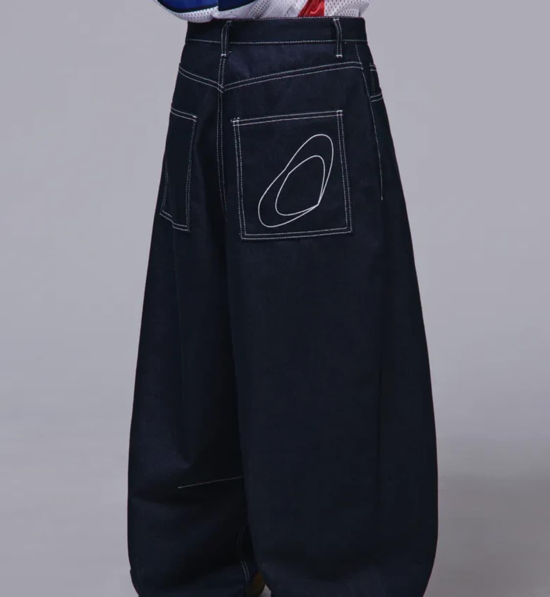 스켈리웩 생지 다트 데님팬츠 상품이미지1