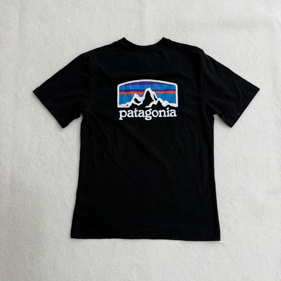 M 파타고니아 빅로고 반팔 티셔츠 0319T 상품이미지2