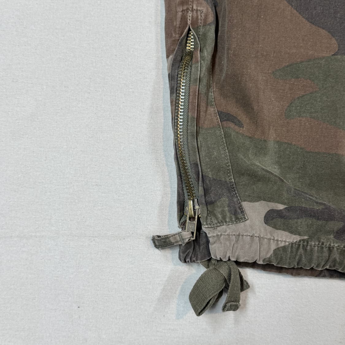 36inch) 빈티지 밀리터리 유틸리티 카고 팬츠 우드랜드 카모 상품이미지5