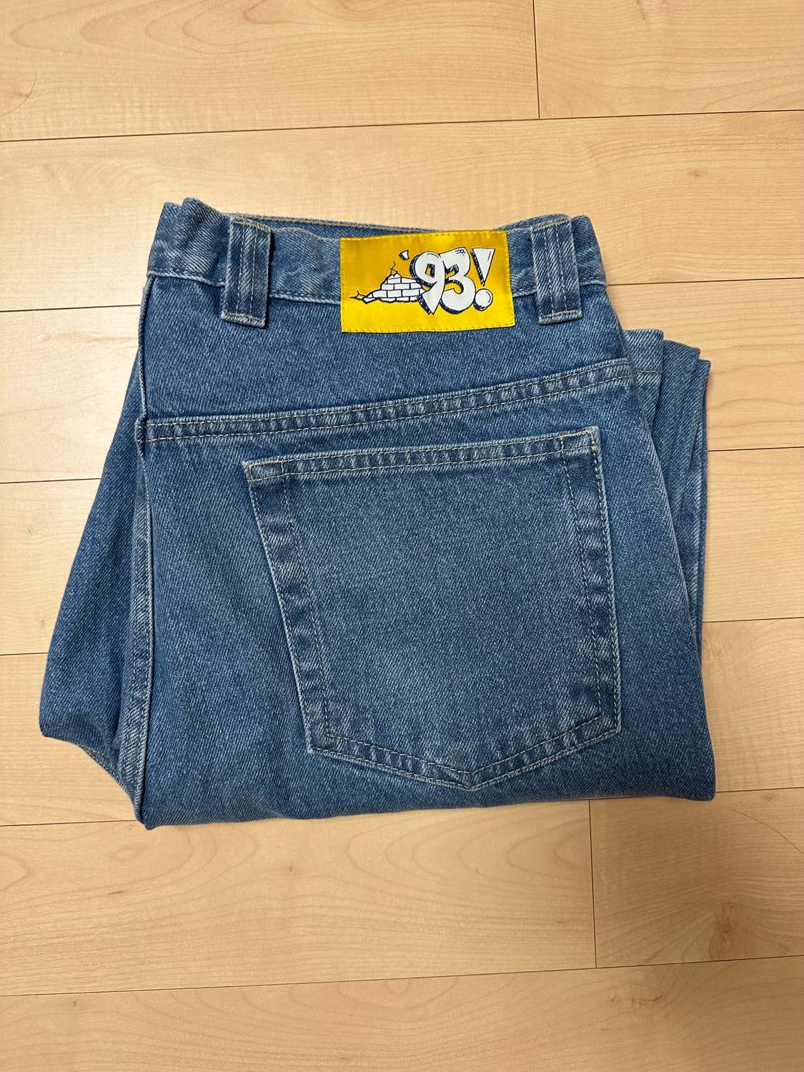 폴라스케이트 93 데님 미드블루 34/32 상품이미지1