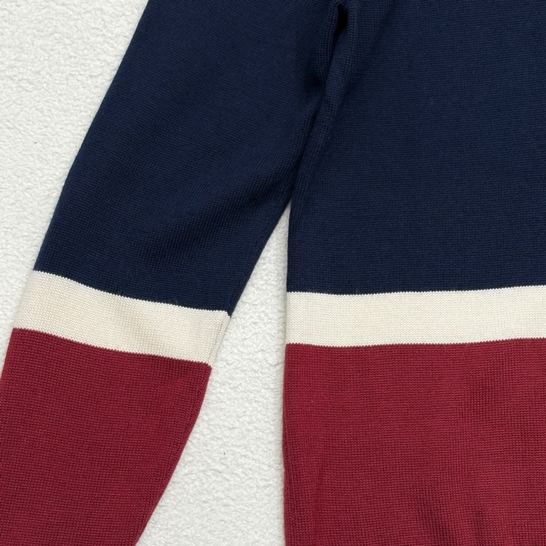 LACOSTE 배색 울 니트 4 상품이미지3