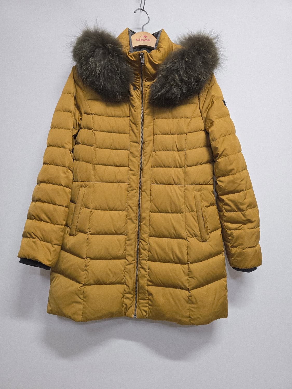 팬텀 후드 퍼 다운롱패딩 상품이미지1