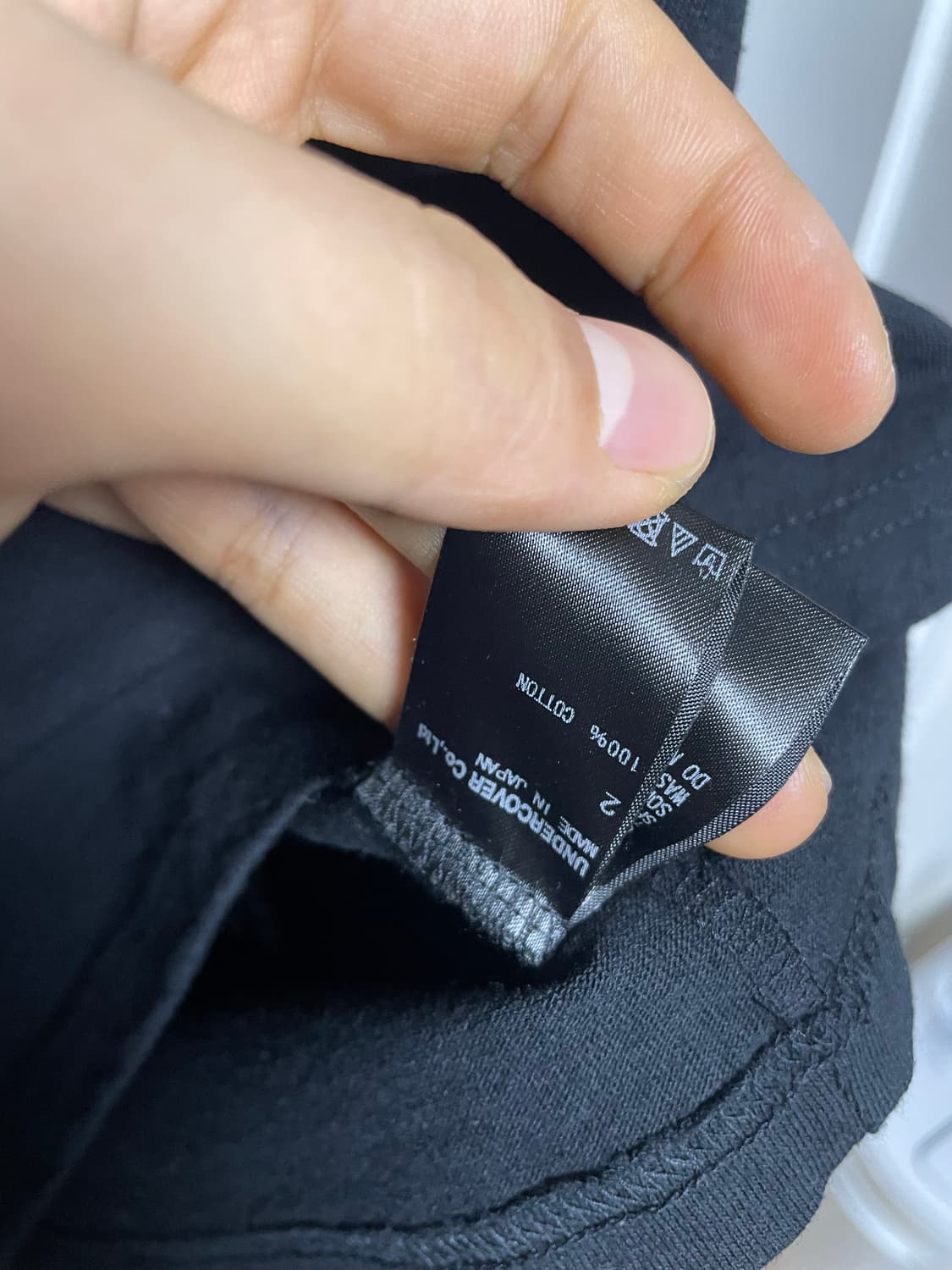 [2] 언더커버 블랙 티셔츠 상품이미지4