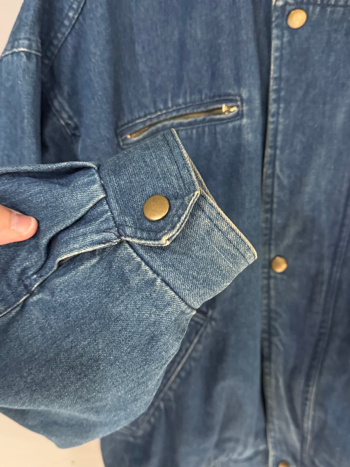 90s Dynamite 디테일 데님 봄버자켓  상품이미지6