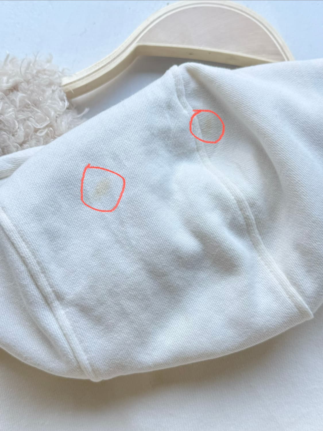 일본빈티지) 복슬 반팔후드 상품이미지5