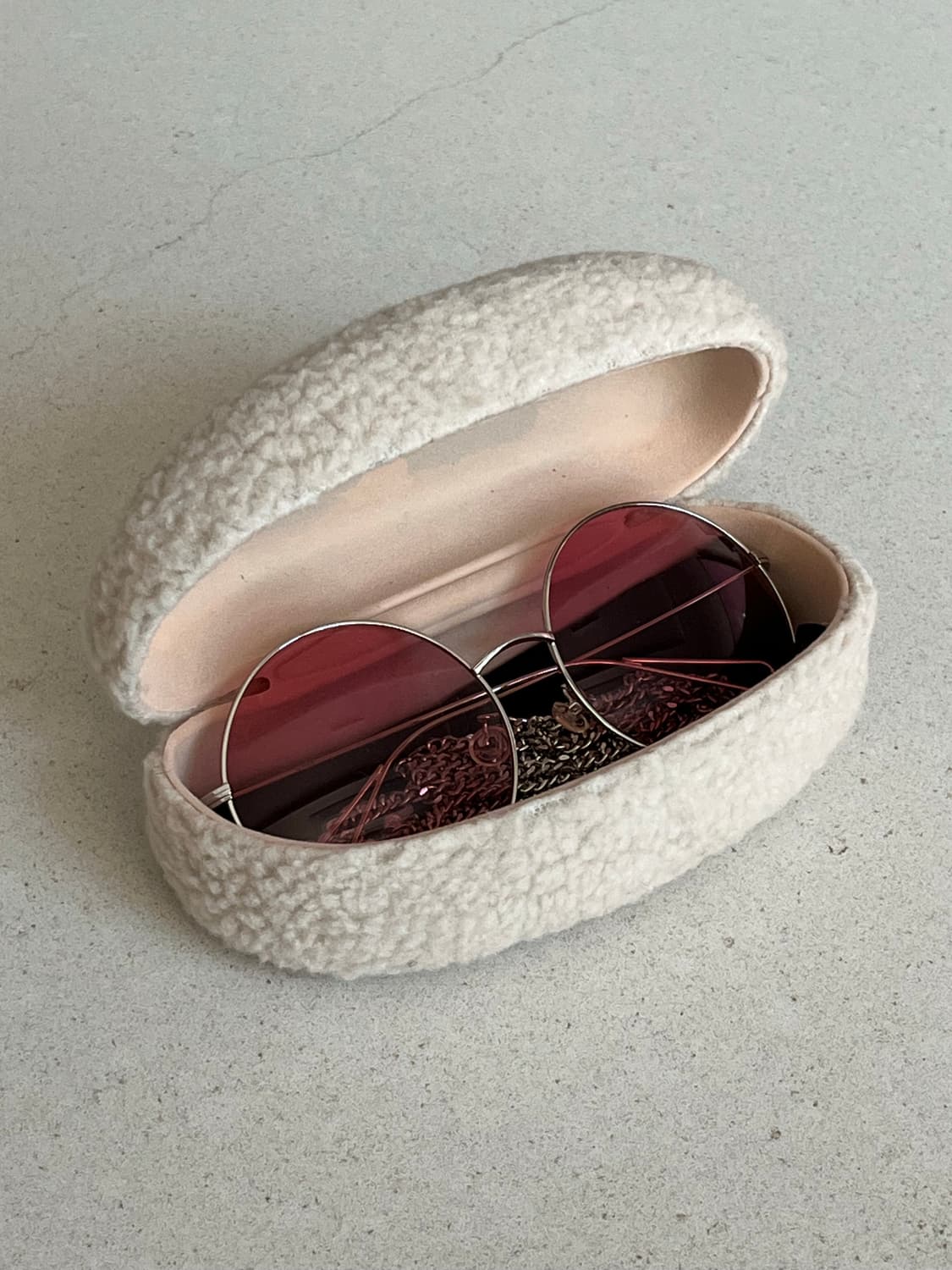 더 센토르 X 스테판 크리스티앙 틴티드 선글라스 핑크 상품이미지7