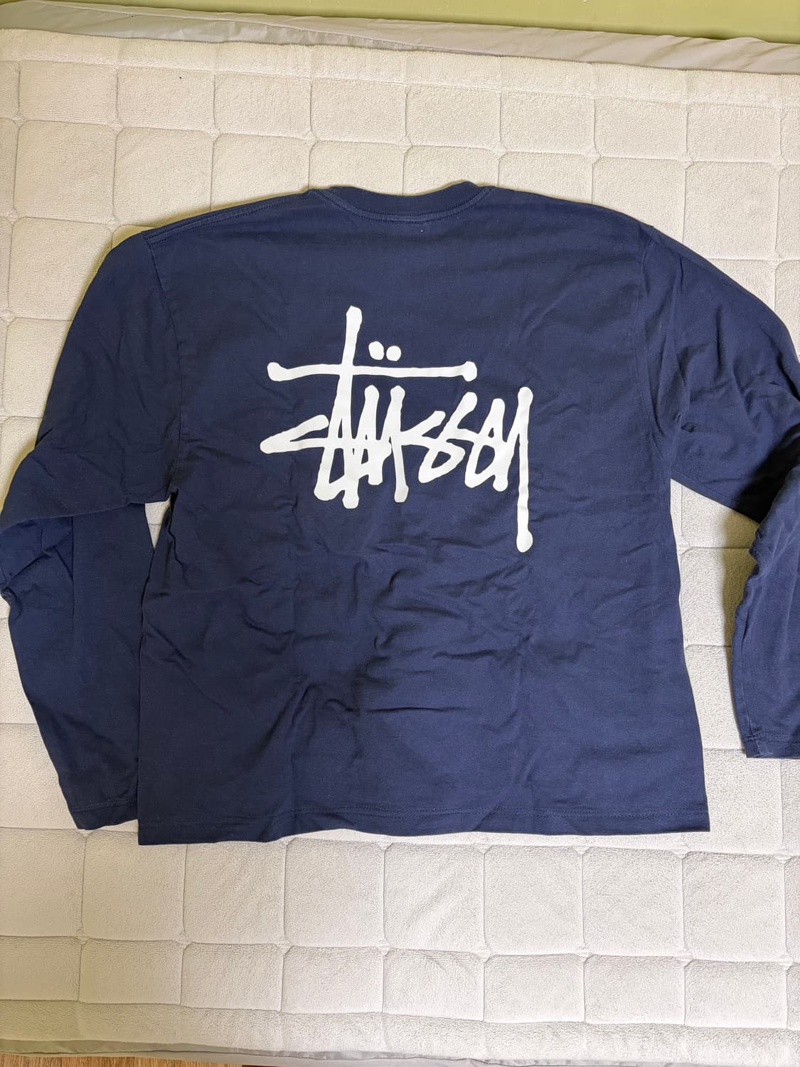 스투시 롱슬리브 네이비 L 상품이미지2