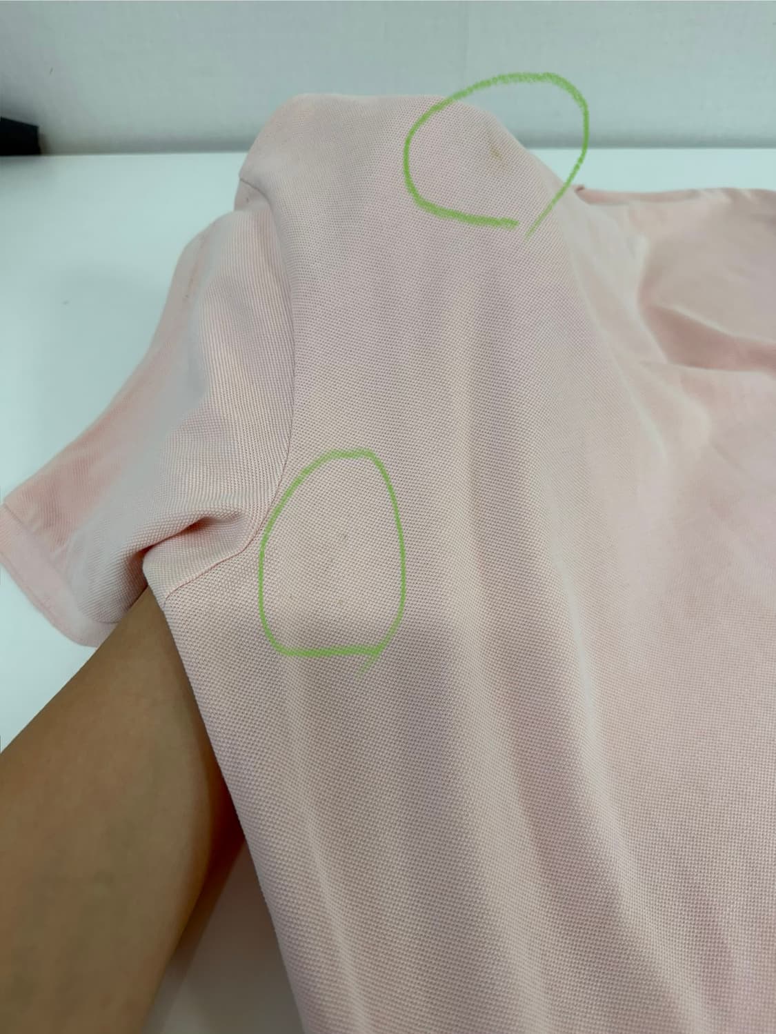 폴로 빅포니 핑크 반팔 카라티 (xxl) 상품이미지3