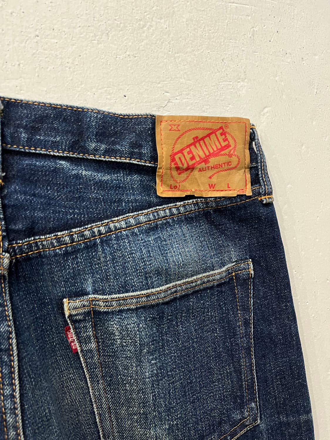 DENIME 드님 셀비지 데님 팬츠 Made in JAPAN (32) 상품이미지6