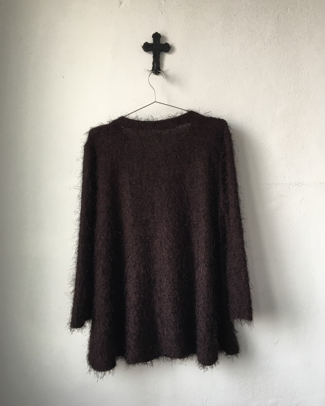 Corsage point fluffy knit 상품이미지3