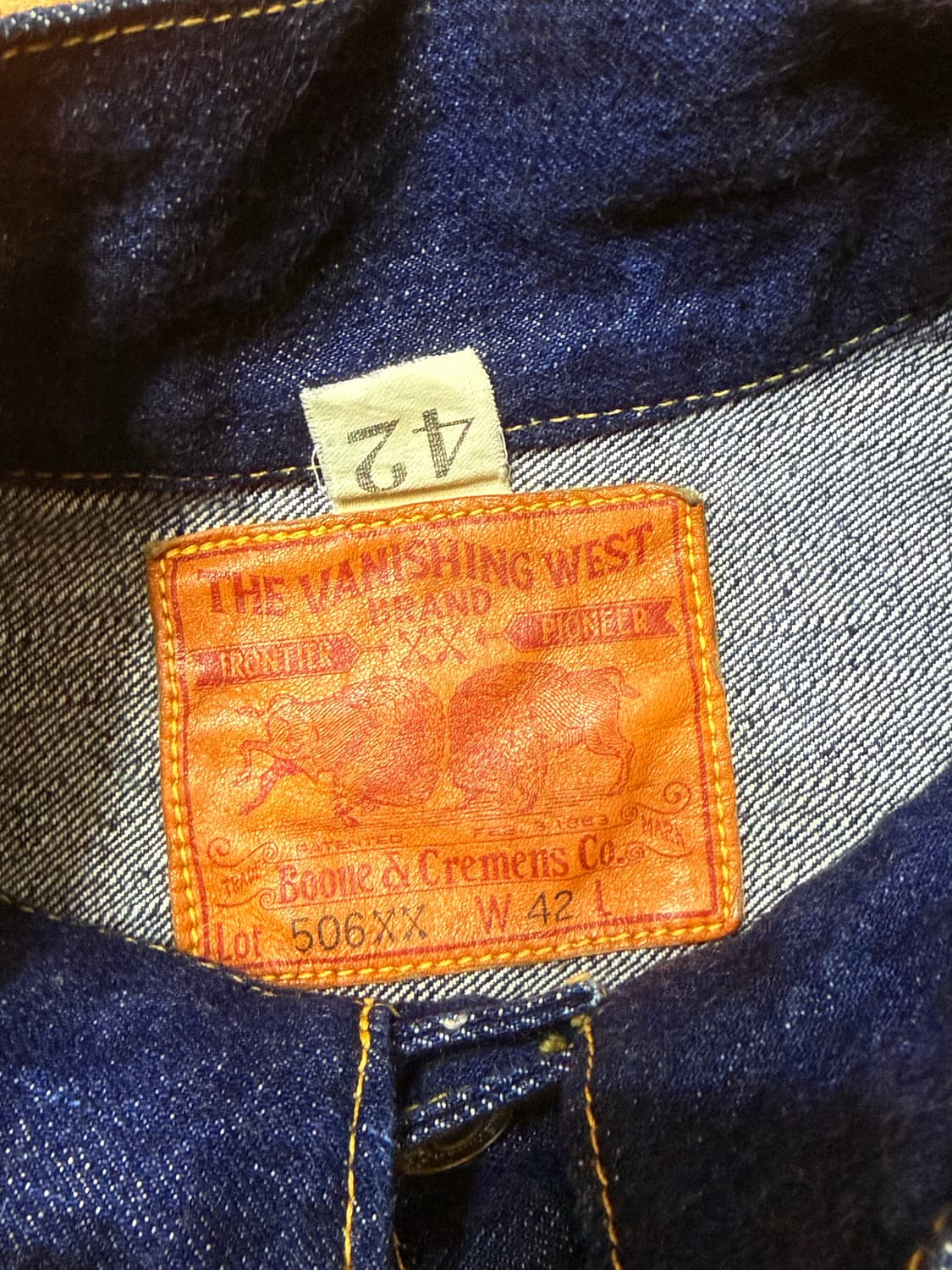 프리휠러스 506xx 42사이즈 원워시 상품이미지4