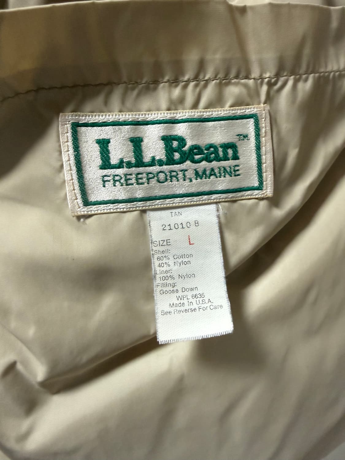 Vintage LL BEAN, Bean's 다운 맥키노 클래식 자켓 상품이미지3