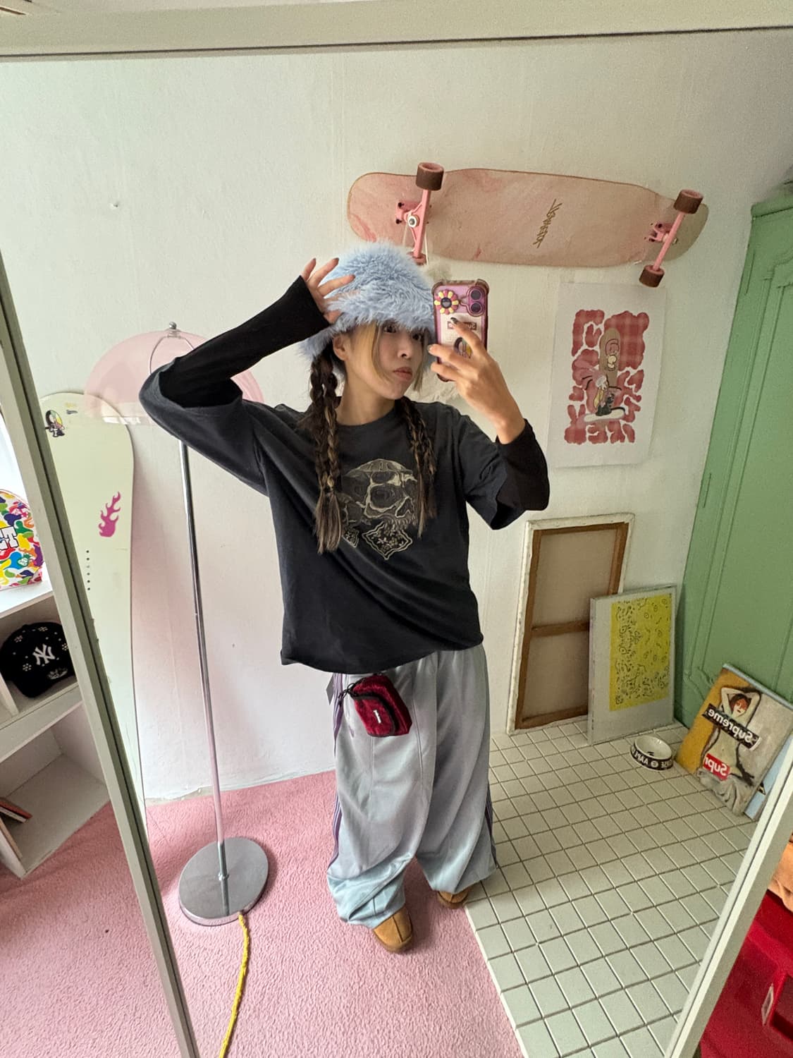 Needles 색소폰 HD 트랙팬츠 상품이미지6