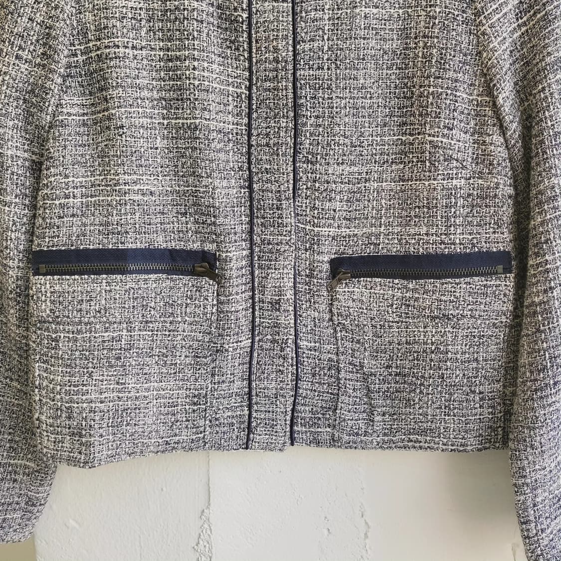 Dany&ame 블루 트위드자켓 상품이미지4