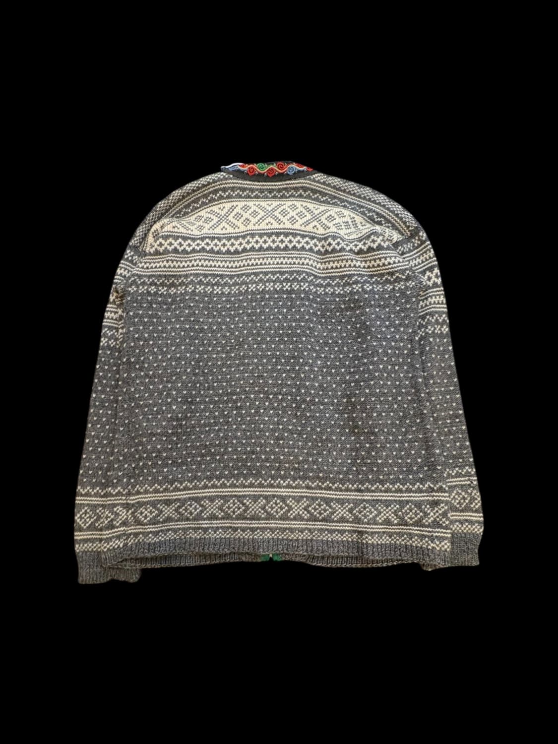 노르딕 포크 니트 가디건 상품이미지2