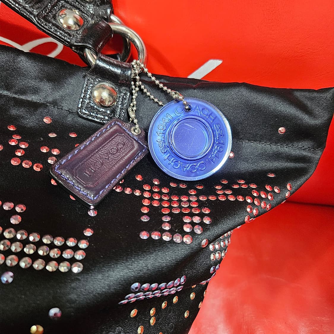 코치(COACH) 스페셜 에디션 홀리데이 나일론 토트백 상품이미지3