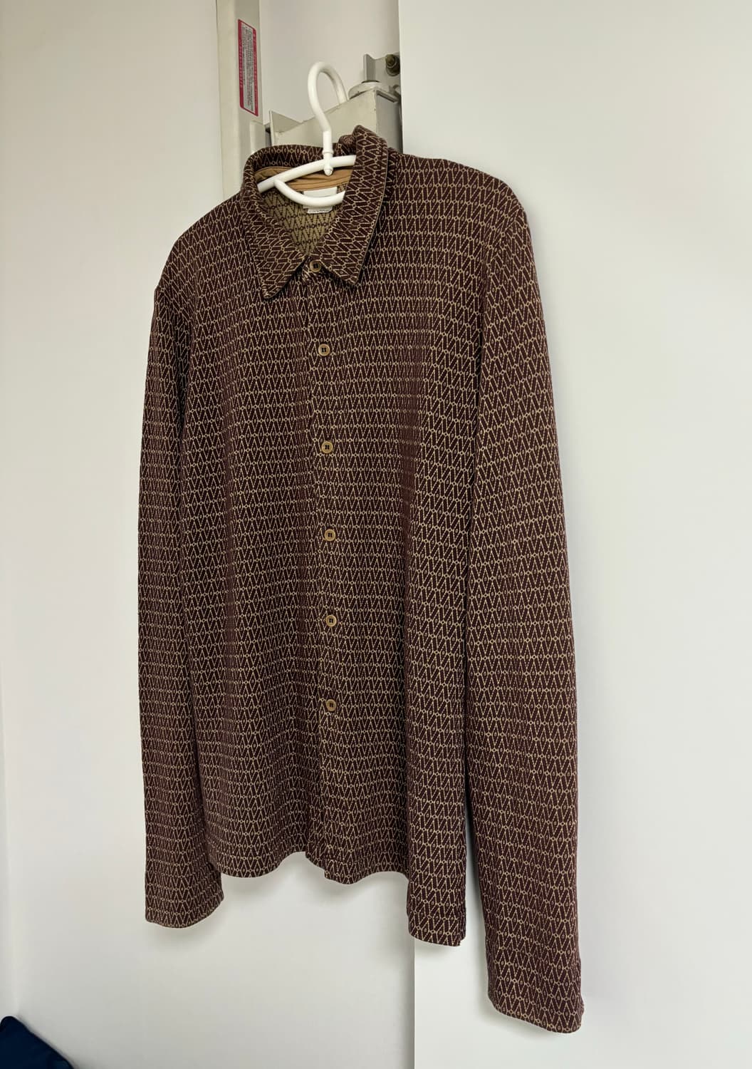 드리스반노튼 자카드 패턴 셔츠 상품이미지2