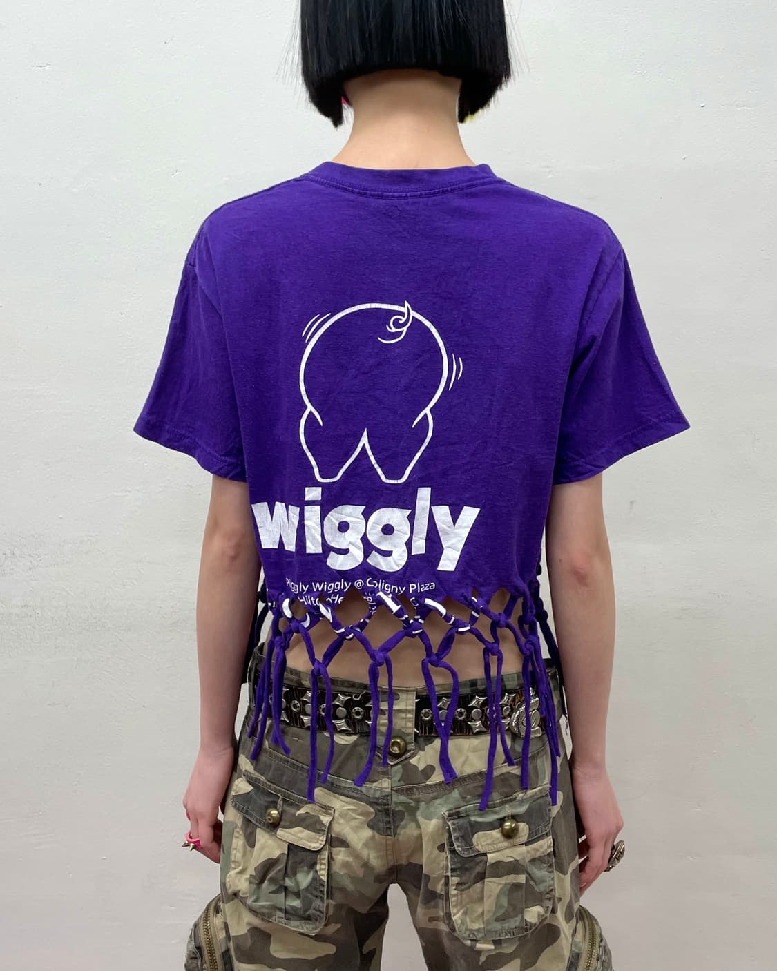 Twisted Fringe Purple T-shirt 상품이미지2