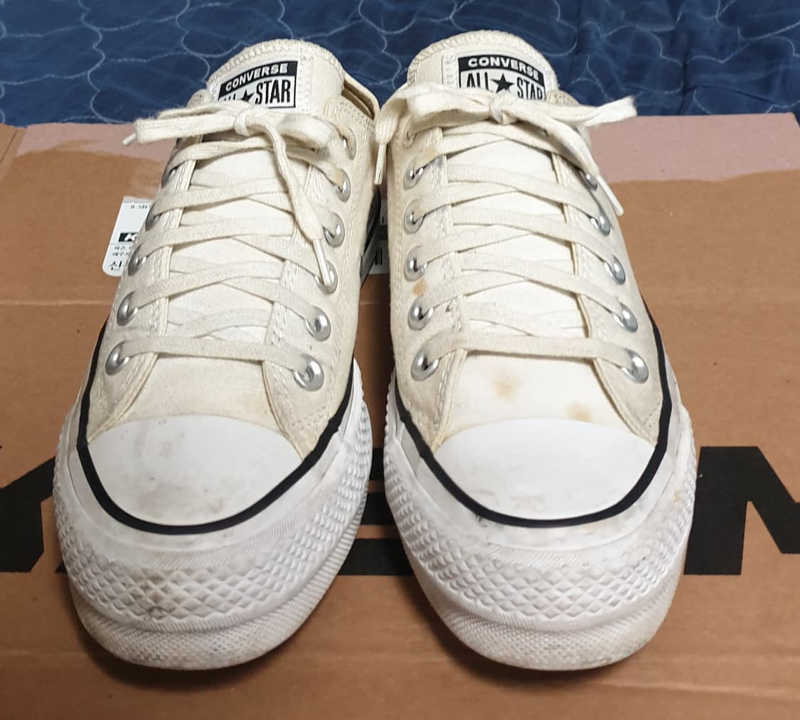 컨버스 척테일러 플랫폼 스니커즈 아이보리 (230) 상품이미지1