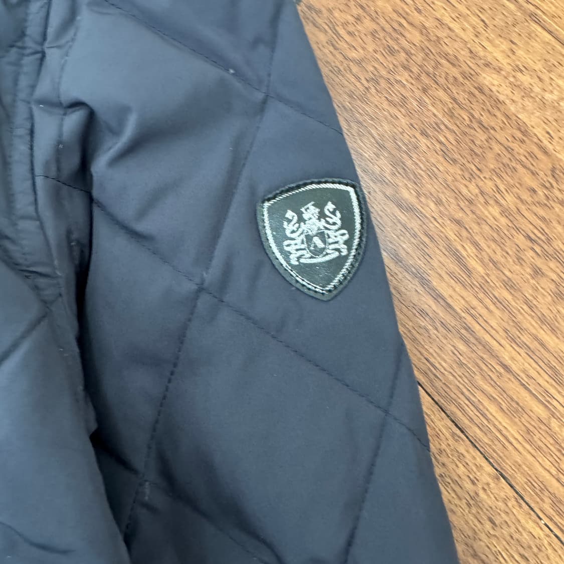 95 아쿠아스큐텀 네이비 경량 구스 퀼팅 자켓  상품이미지5