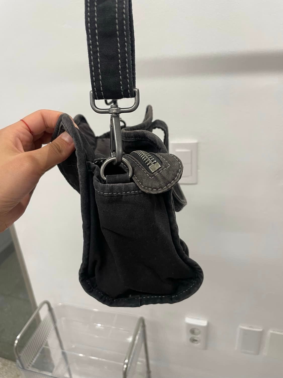 디젤 코튼 투웨이 크로스 토트백 상품이미지3