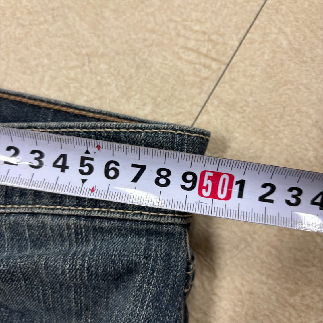 리바이스 505 워싱 데님 팬츠 상품이미지5