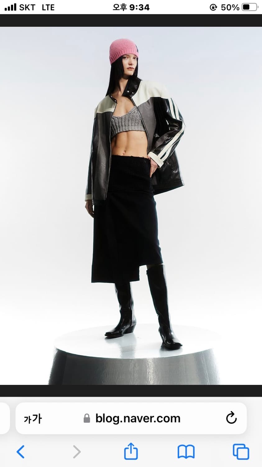 더오픈프로덕트 오픈와이와이 바이커 자켓 브라운 상품이미지3