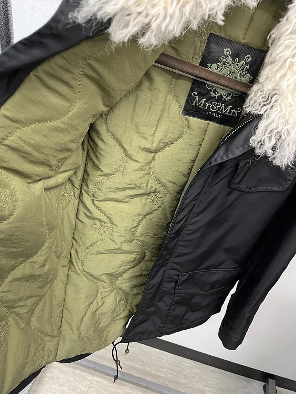 95-100) 미스터앤미세스퍼 시어링 야상자켓  상품이미지4