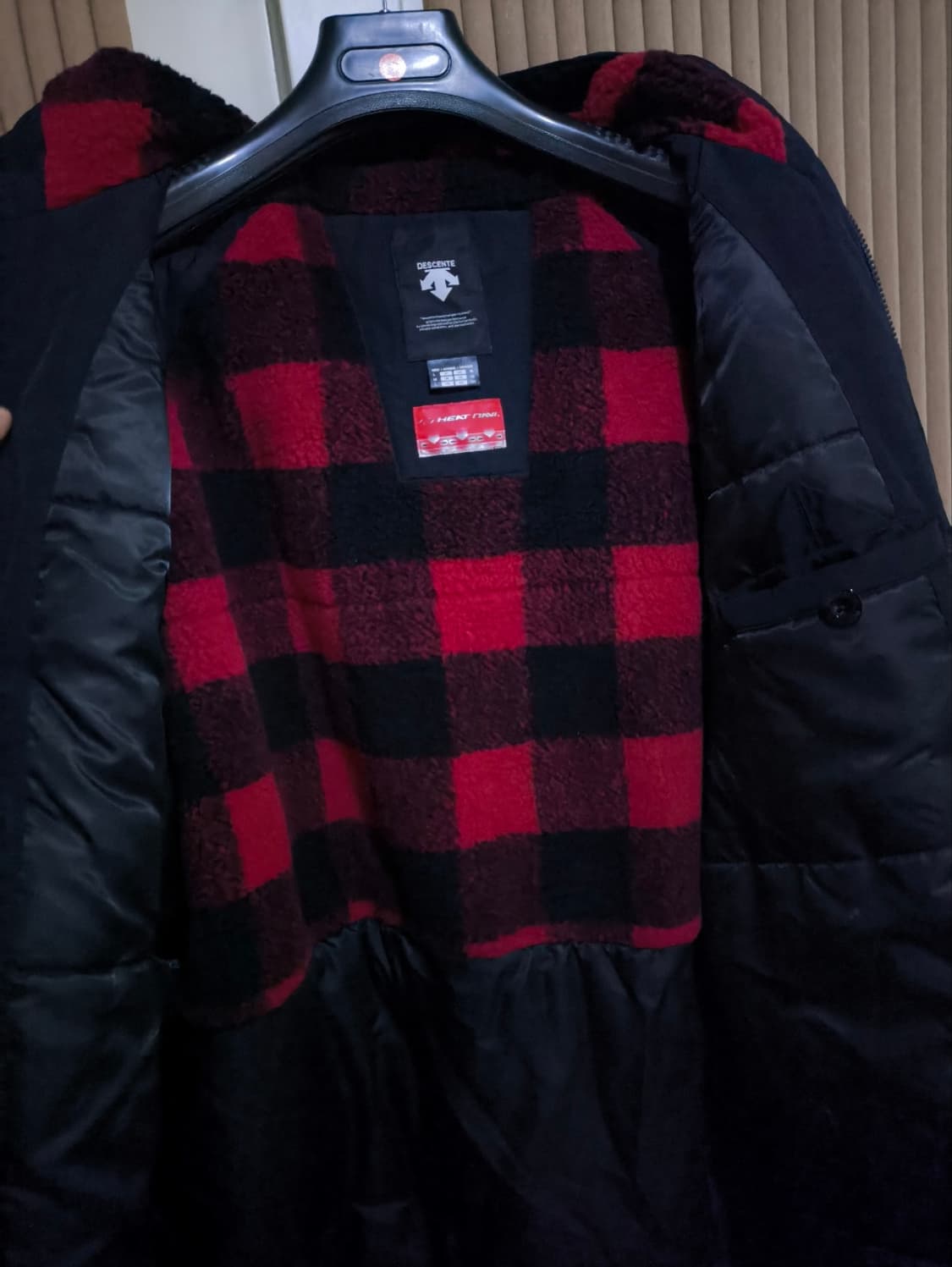 100 데상트 캐나다 스피드스케이팅 롱자켓 파카 상품이미지9