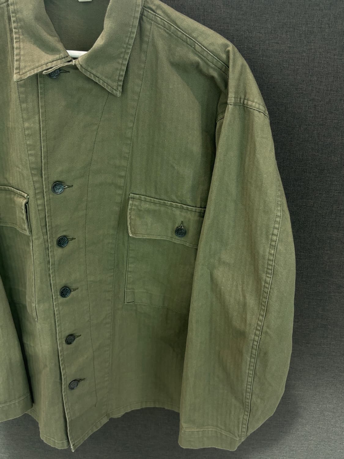 YMCLKY US M-43 HBT Jacket - Olive 상품이미지3