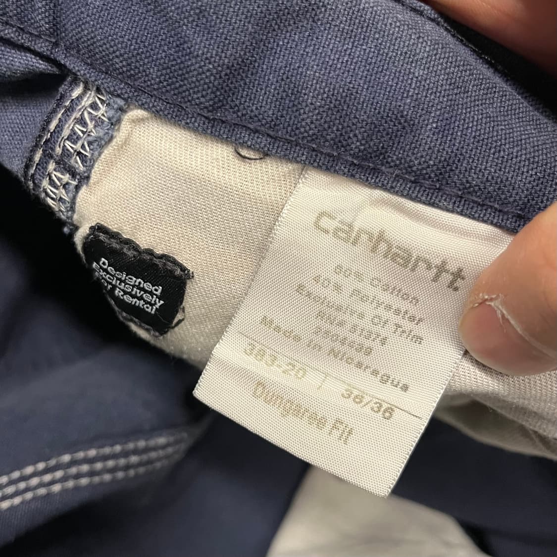 Carhartt 카펜터 팬츠 (36“) 상품이미지6