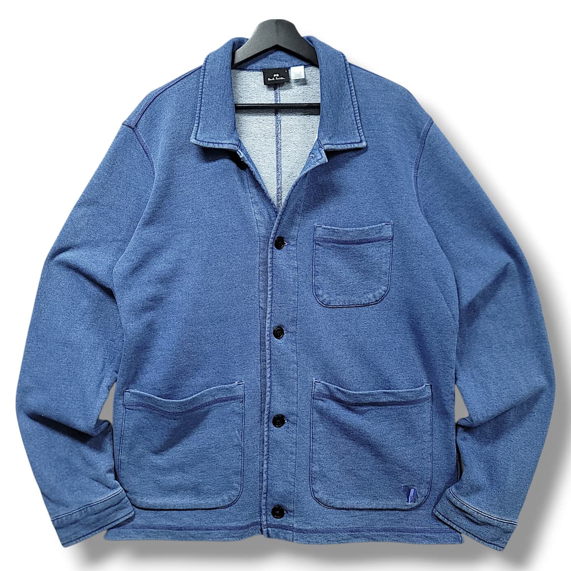 [L] 폴스미스 진청 데님 포켓 오버셔츠 워크자켓 상품이미지1