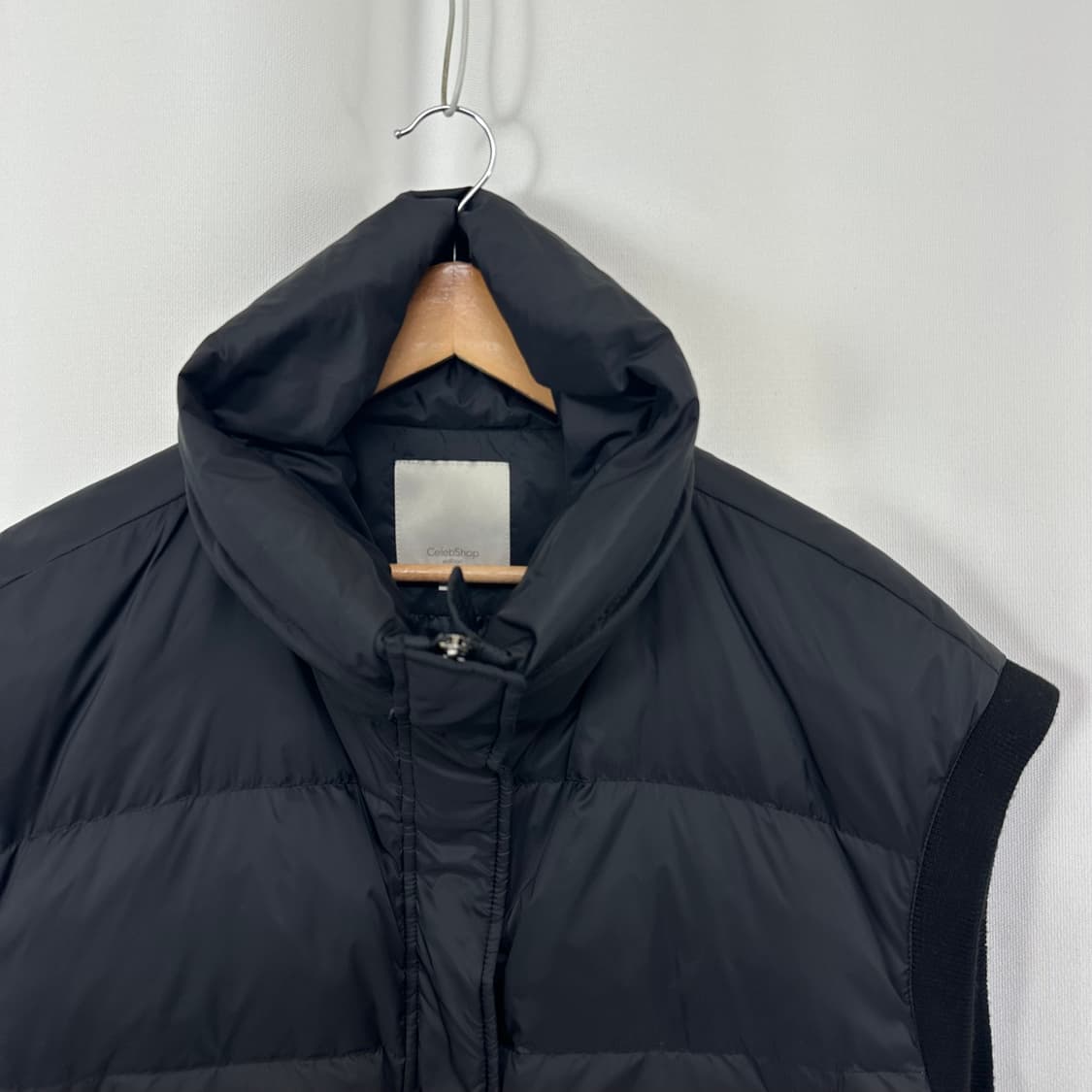 셀렙샵 여자 거위털 패딩조끼 검정 66 상품이미지2