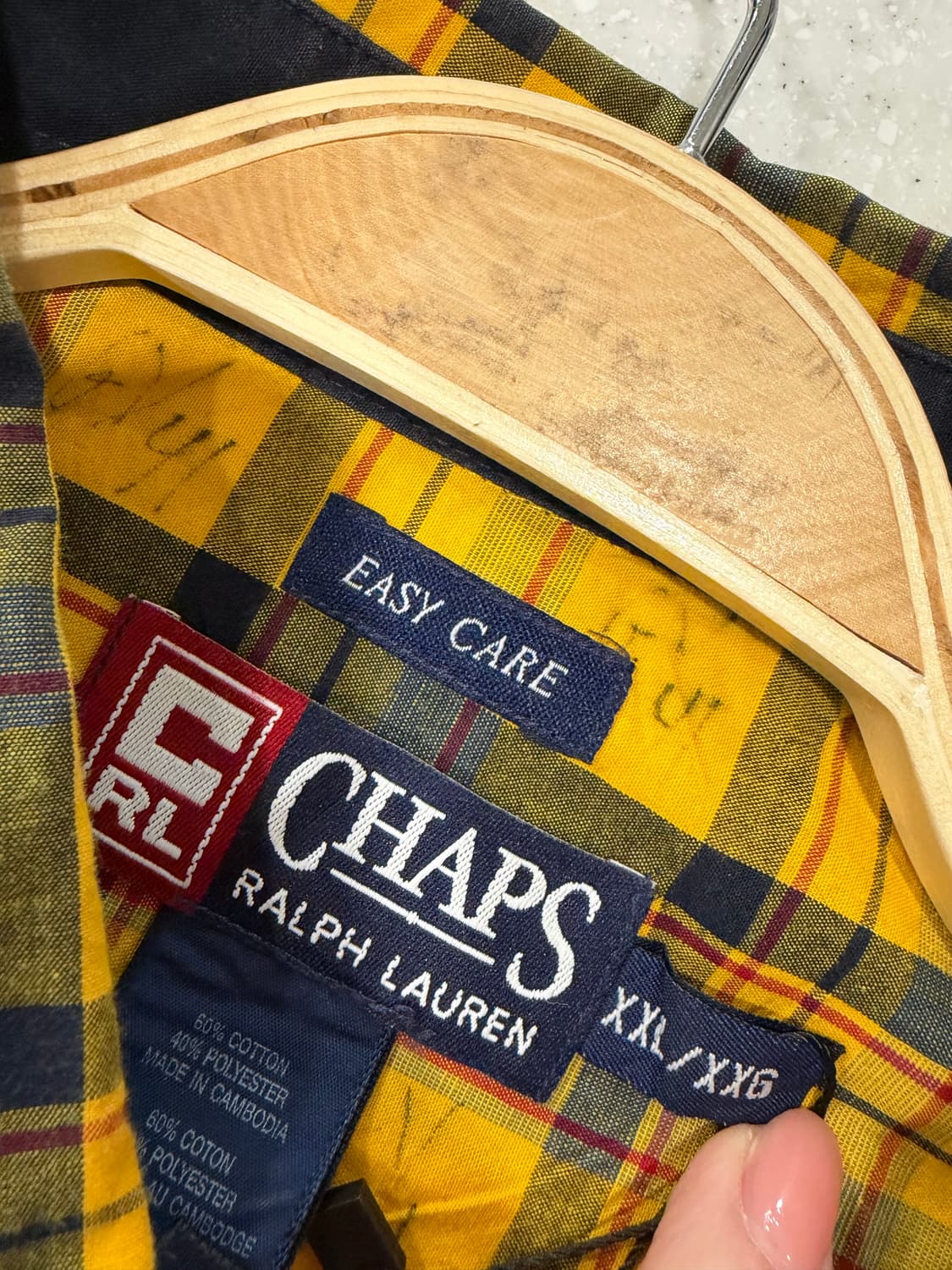 701. 폴로 챕스 체크 셔츠 상품이미지2