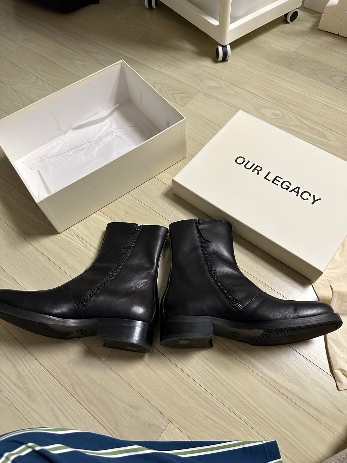 아워레가시 카미온 부츠 블랙 43 상품이미지8