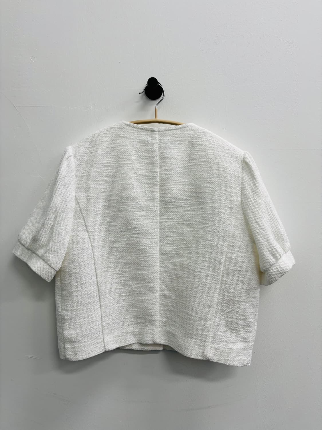 URAGO(유라고) 벌룬 트위드 반팔 자켓 상품이미지4