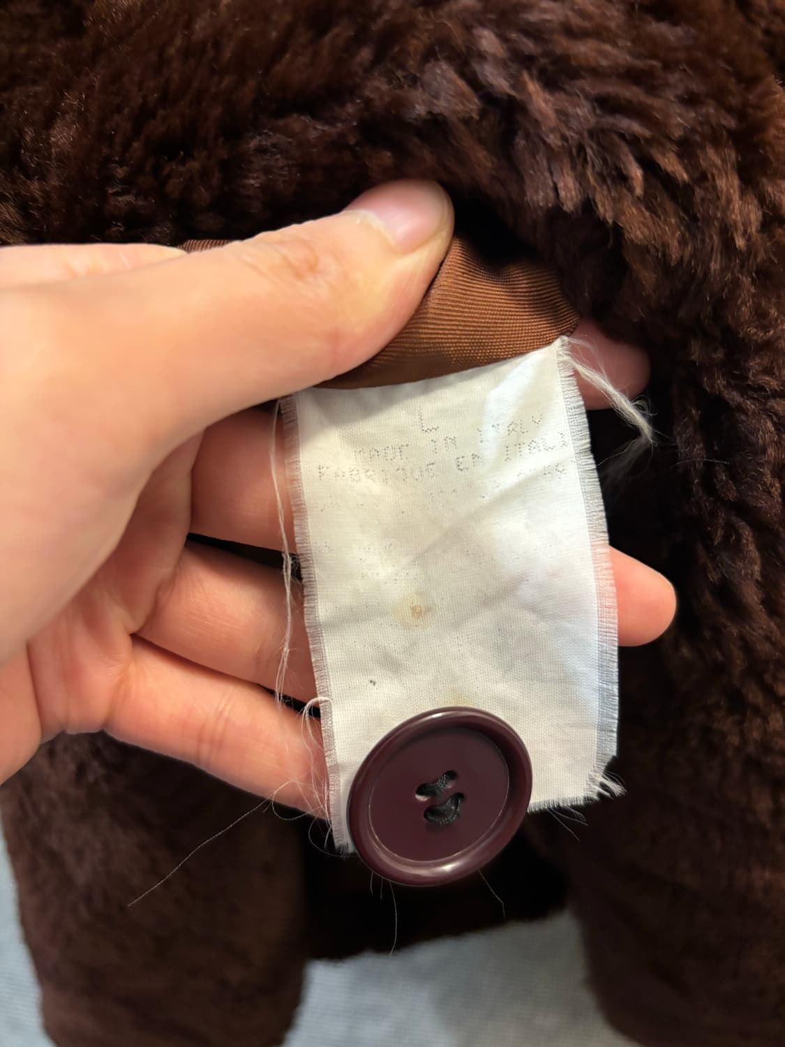 베네통 테디베어코트 상품이미지6