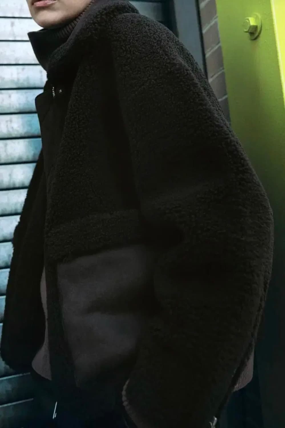 Zara 자라 zw collection 시어링 자켓 상품이미지3