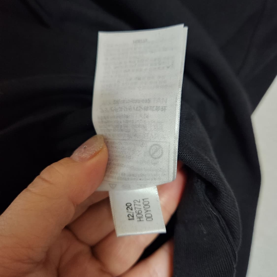 텍새옷 아디다스 하단 버튼 티셔츠 XS 상품이미지6