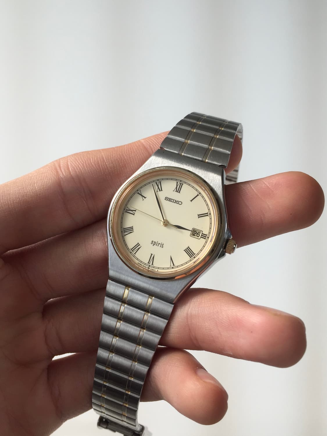90s seiko spirit roman index combi 상품이미지3