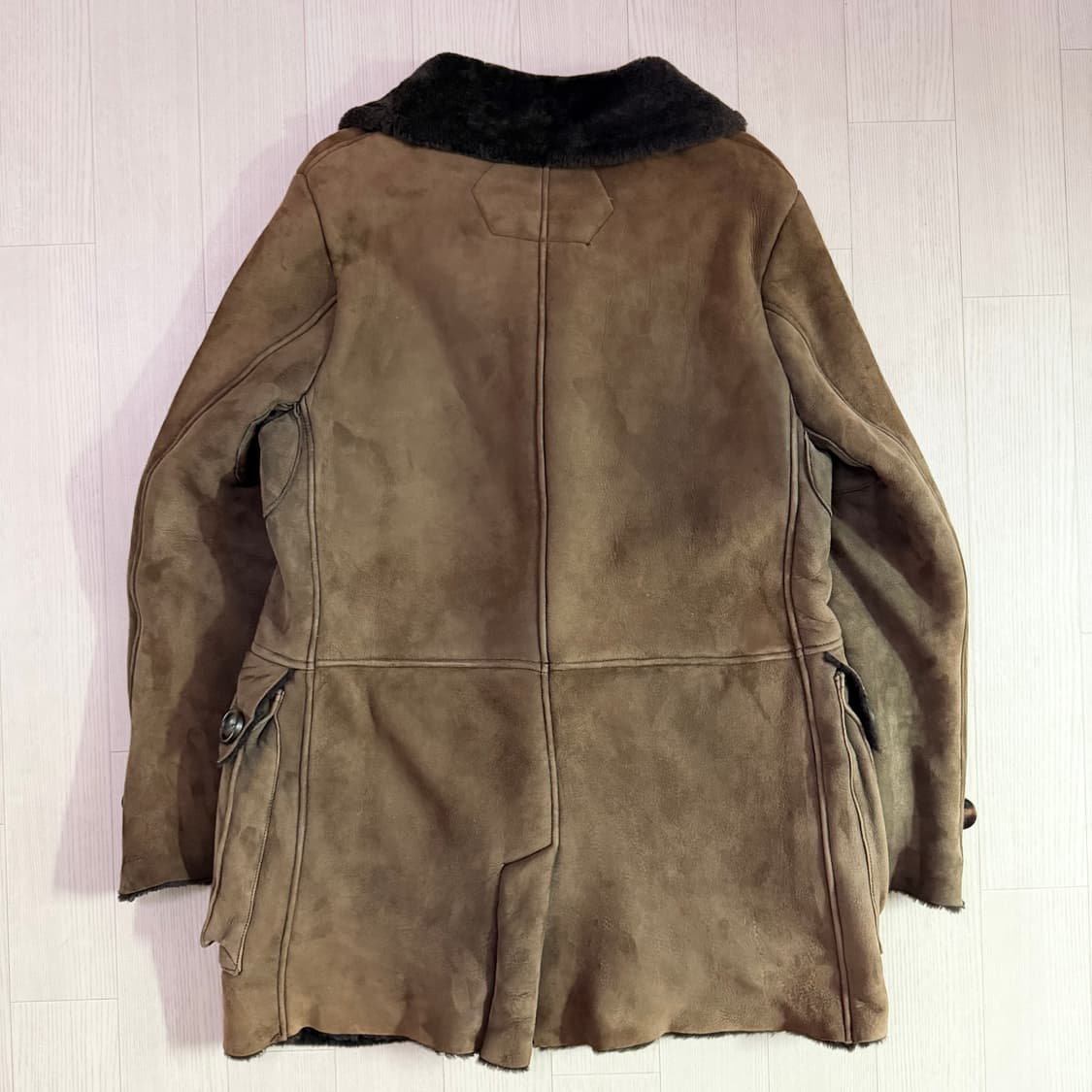 니들스 시어링 코트 양가죽 스웨이드 상품이미지5