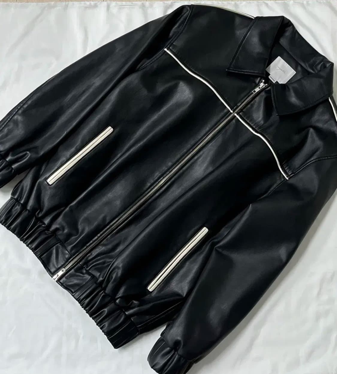 S) 유스(YOUTH) 22FW OVERSIZED FAUX LEATHE 상품이미지1