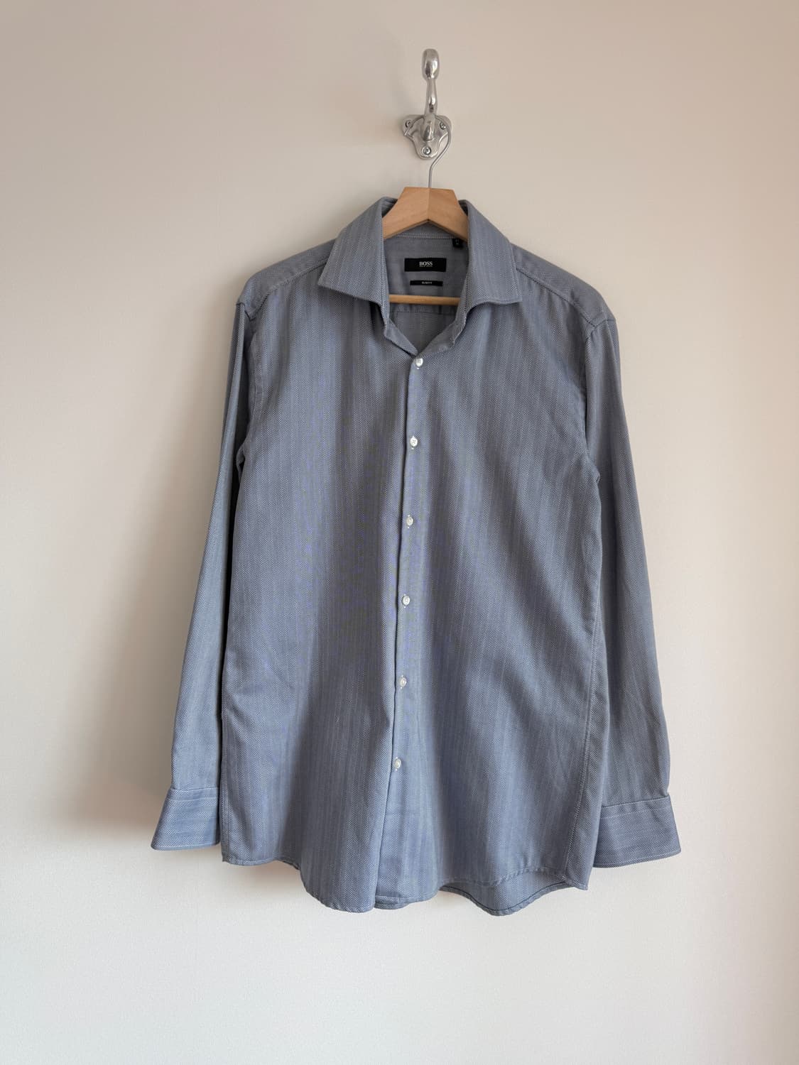 휴고보스(HUGO BOSS) 헤링본 셔츠 상품이미지1